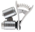 Grower's Edge Universal Cell Phone Illuminated Microscope with Clip 60x