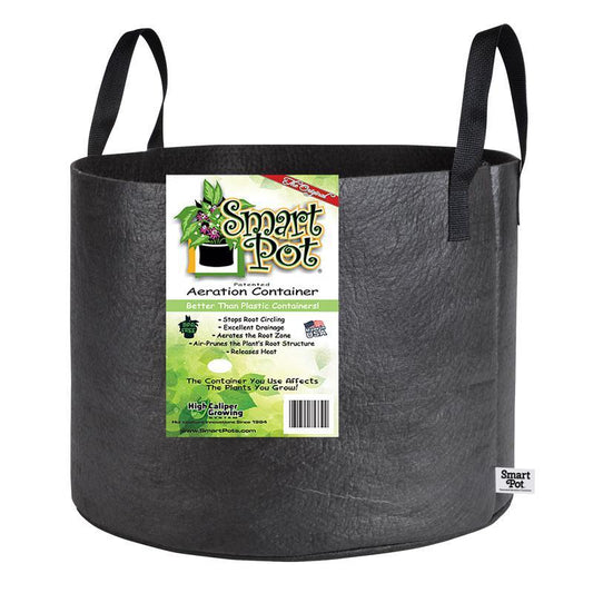 Smart Pot with Handles- Black (30 Gal)